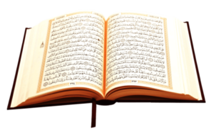 quran book open