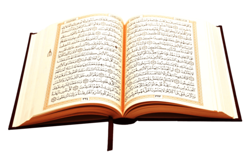 quran book open